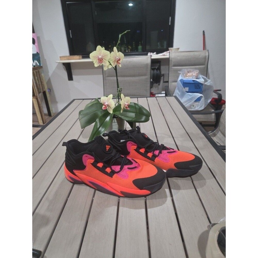 Size 18 - adidas BYW Select 'Black Impact Orange Black  A:IG4936 EUC *BOXED SHLF